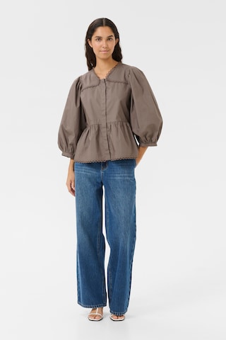 KAREN BY SIMONSEN Blouse 'KBAnnabelle' in Beige