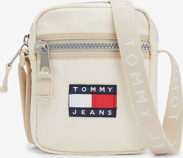 Geantă de umăr de la Tommy Jeans pe bej: față