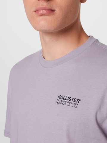 HOLLISTER - Camiseta en lila