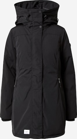 khujo Зимняя куртка 'Kanda 2' в Черный: спереди
