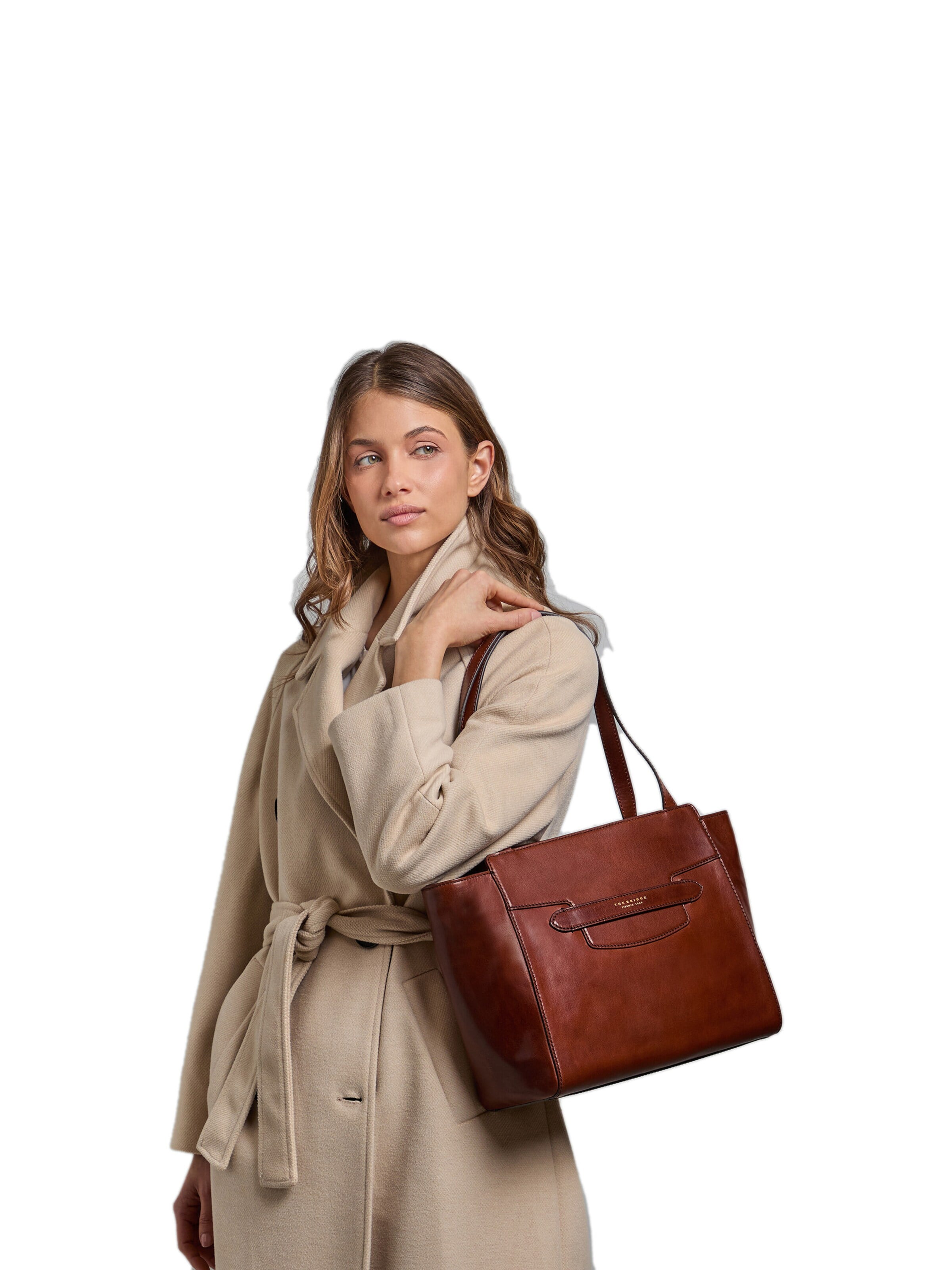 The Bridge Shopper i brun: forside