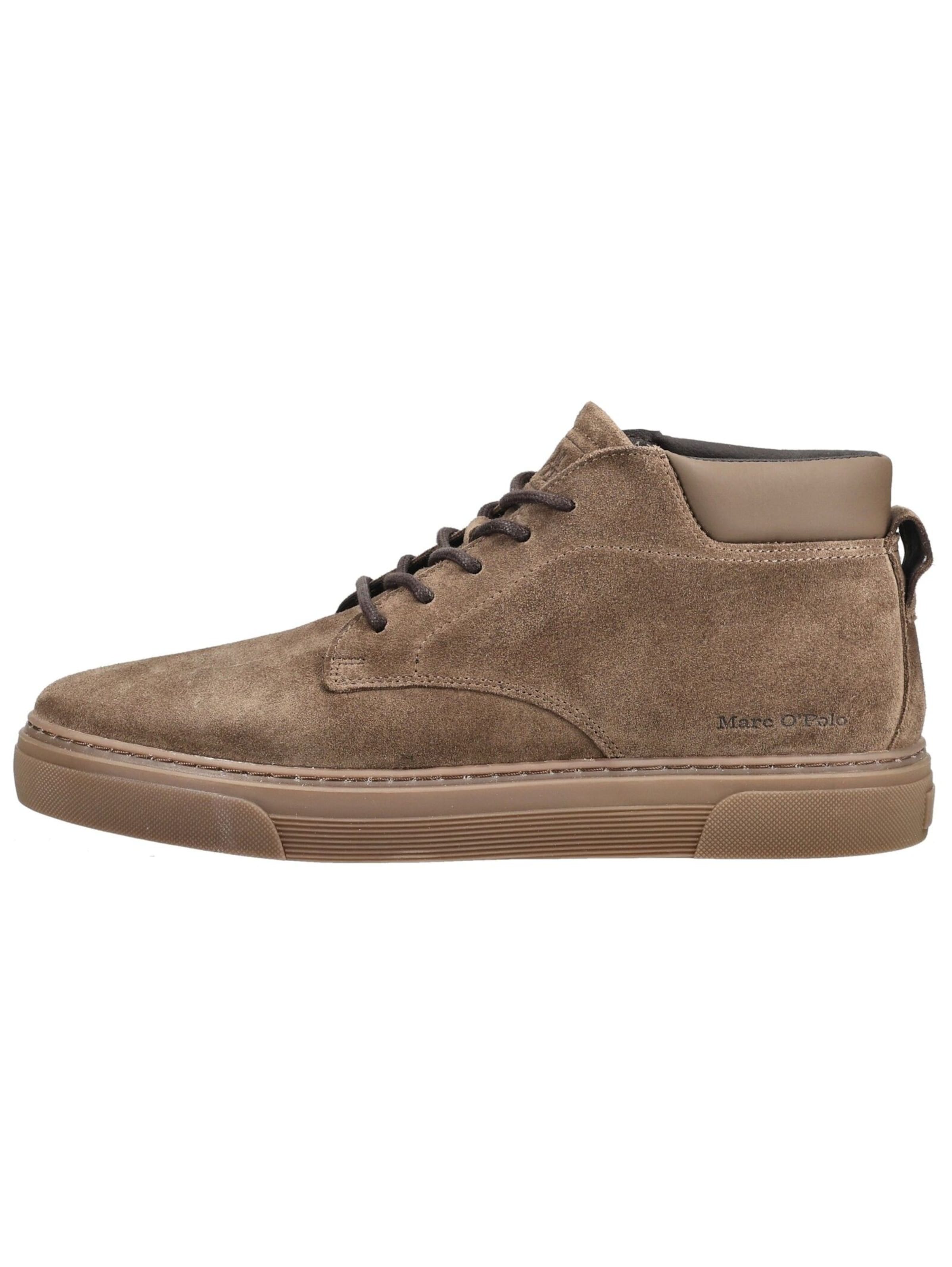 Marc O'Polo Lace-Up Boots in Grey