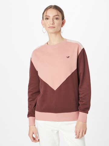 MUSTANG Sweatshirt 'Bea' i pink: forside