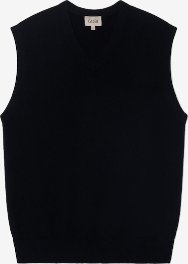 S dydžio Liemenė 'Men's Essential V-Neck Cashmere Vest' iš GOBI Cashmere, spalva – juoda, Prekių apžvalga