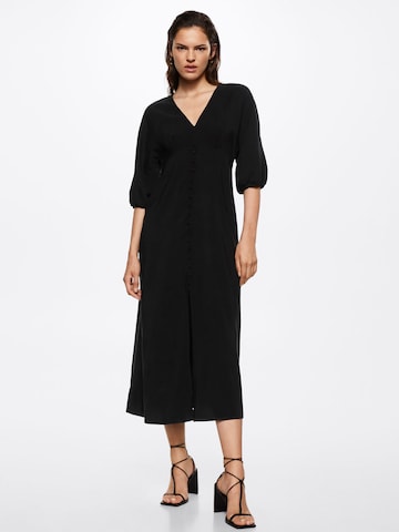 MANGO Shirt Dress 'BOMBAY' in Black