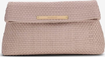 MARCIANO LOS ANGELES Clutch in Pink: front