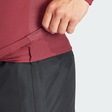 ADIDAS TERREX Functioneel shirt 'Xperior' in Rood