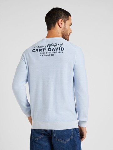 CAMP DAVID Svetr – modrá