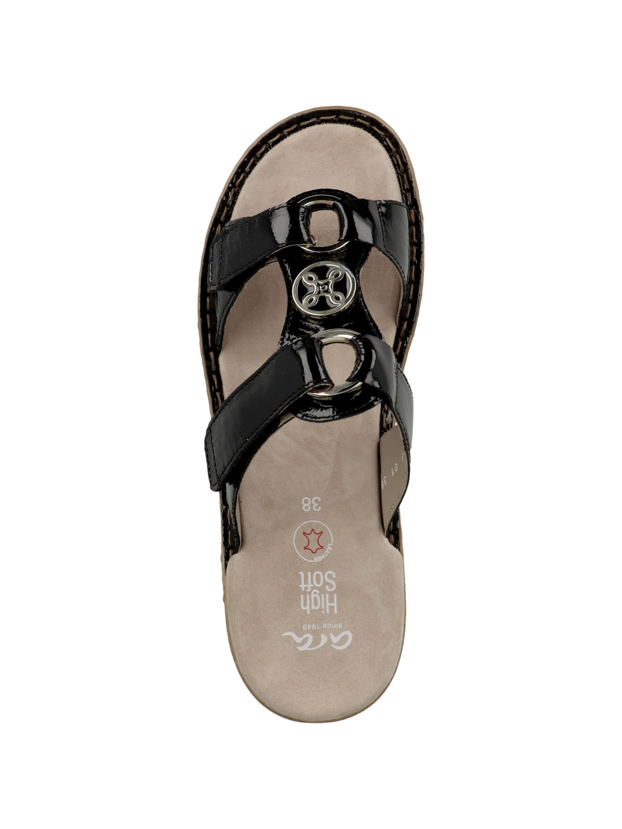 Zoccoletto di ARA in nero