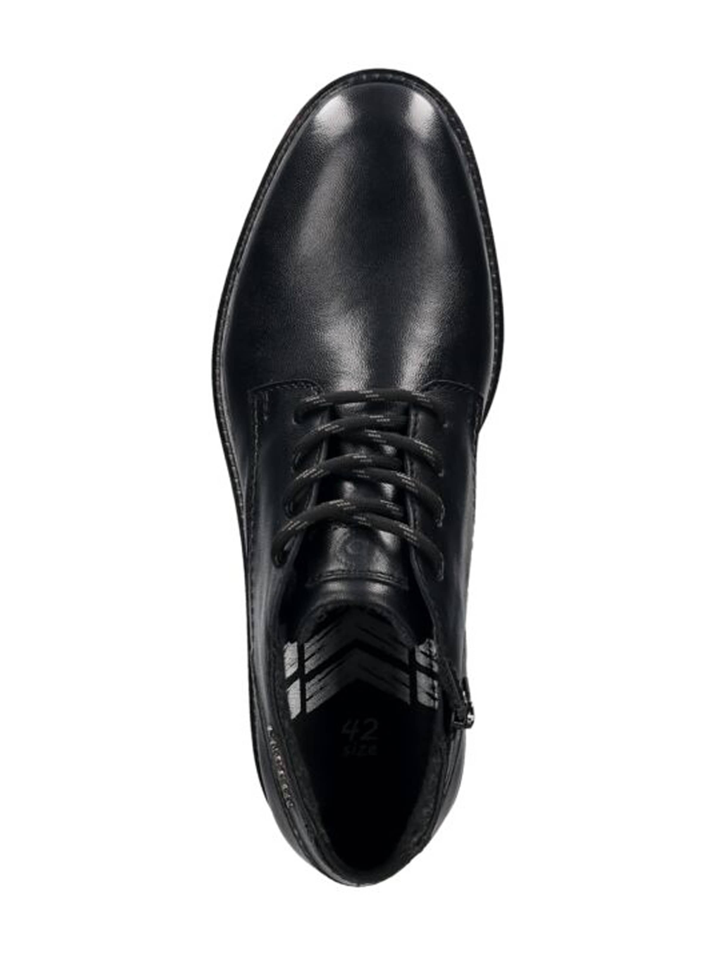 juoda bugatti Batai su raišteliais