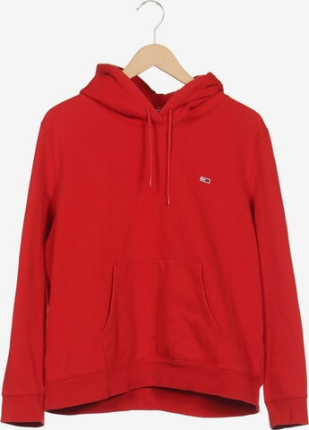 Tommy Jeans Sweatshirt & Zip-Up Hoodie in XXXL in Red: front