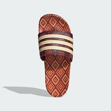 ADIDAS SPORTSWEAR Badeschuh 'Adilette' in Braun