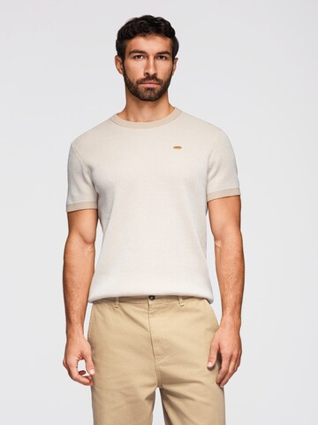 Ombre Shirt in Beige