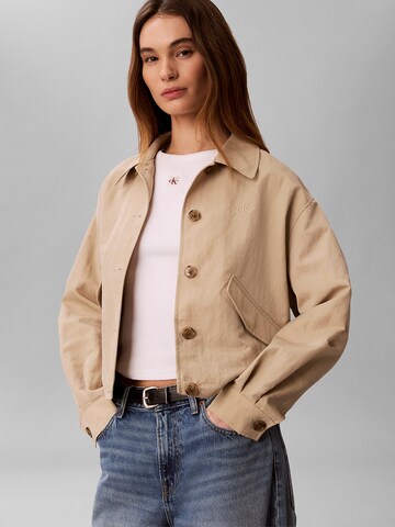 Veste mi-saison Calvin Klein Jeans en beige