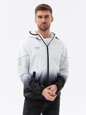 Ombre Between-Season Jacket in Black: front