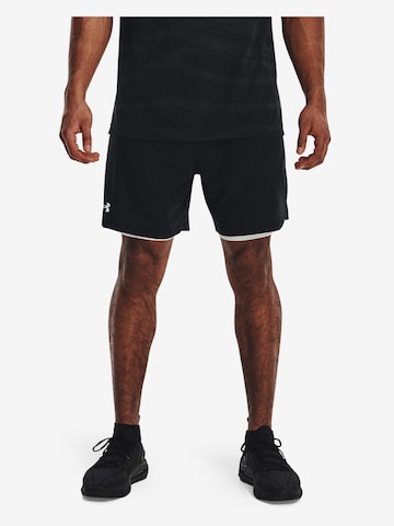 UNDER ARMOUR Regular Sportbroek 'Vanish' in Zwart: voorkant