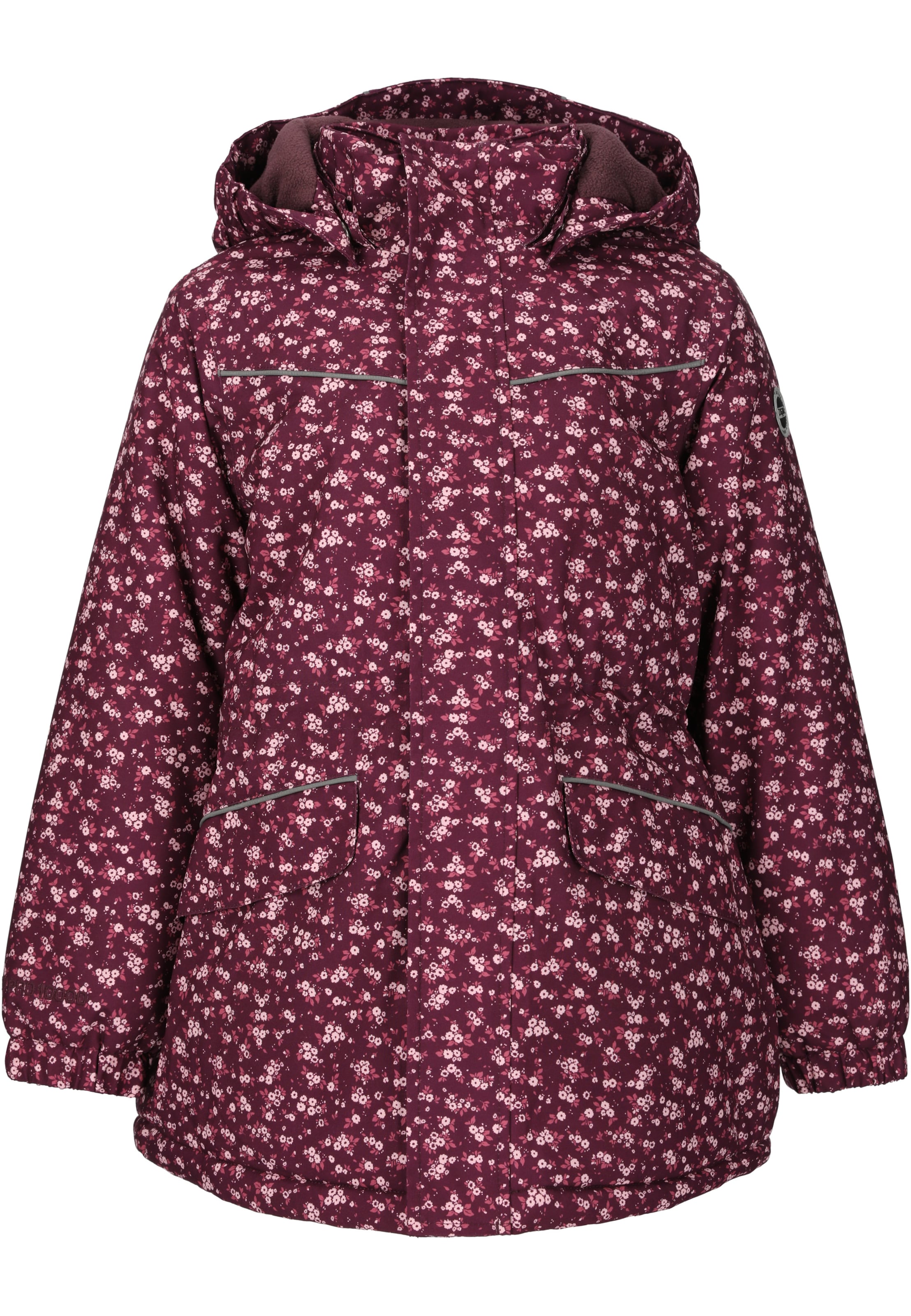 ZigZag Parka in Lila: Vorderseite