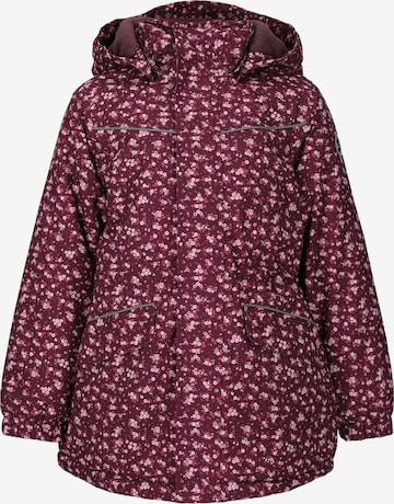 ZigZag Parka in Lila: Vorderseite