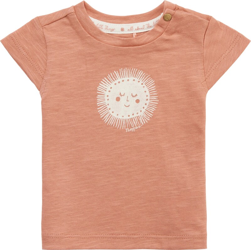 Noppies T-Shirt in Pastellorange Noppies T-Shirt in Pastellorange