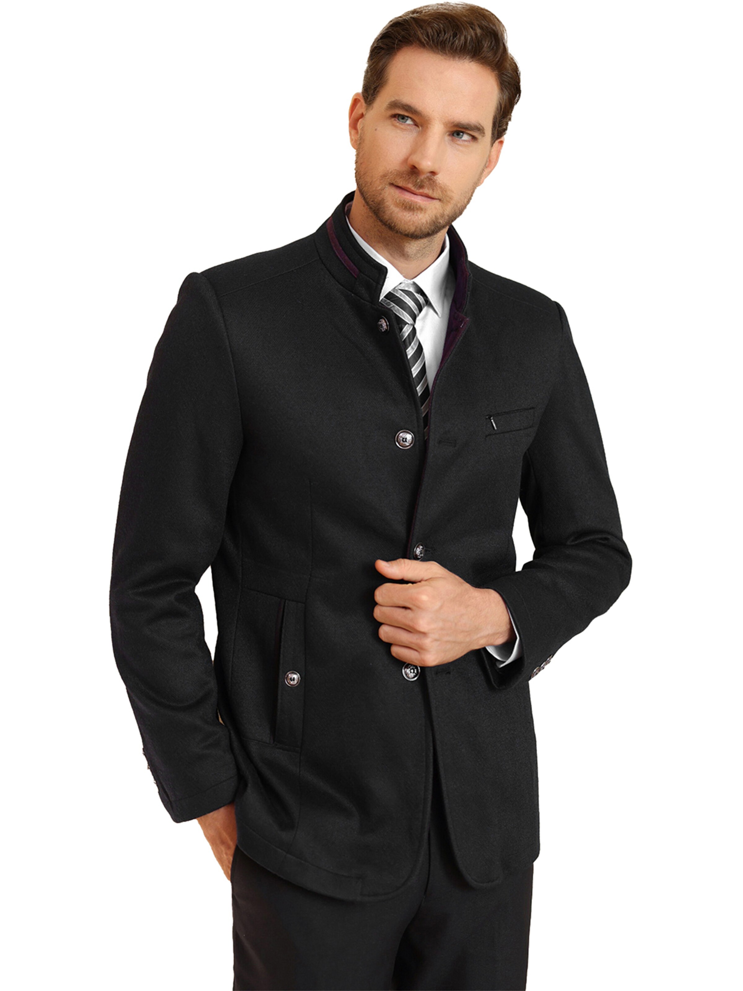 Youthup Winter Coat in Black