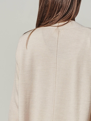 YOU LOOK PERFECT Gebreid vest 'BLOSSOM' in Beige