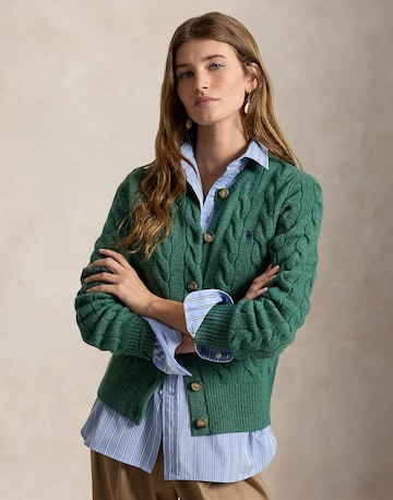 Polo Ralph Lauren Kardigán - Zelená: predná strana