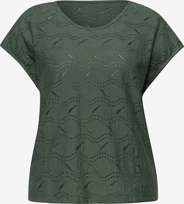 STREET ONE Shirt in Green: front