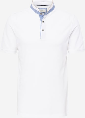 bugatti Тениска в бяло: отпред