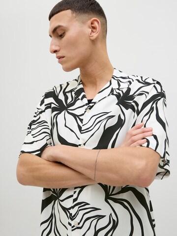 JACK & JONES Comfort fit Srajca 'JJJEFF' | bela barva