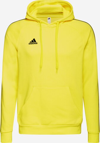 ADIDAS SPORTSWEAR Športna majica 'Core 18' | rumena barva: sprednja stran