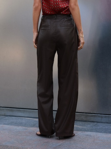Next Wide leg Broek in Bruin