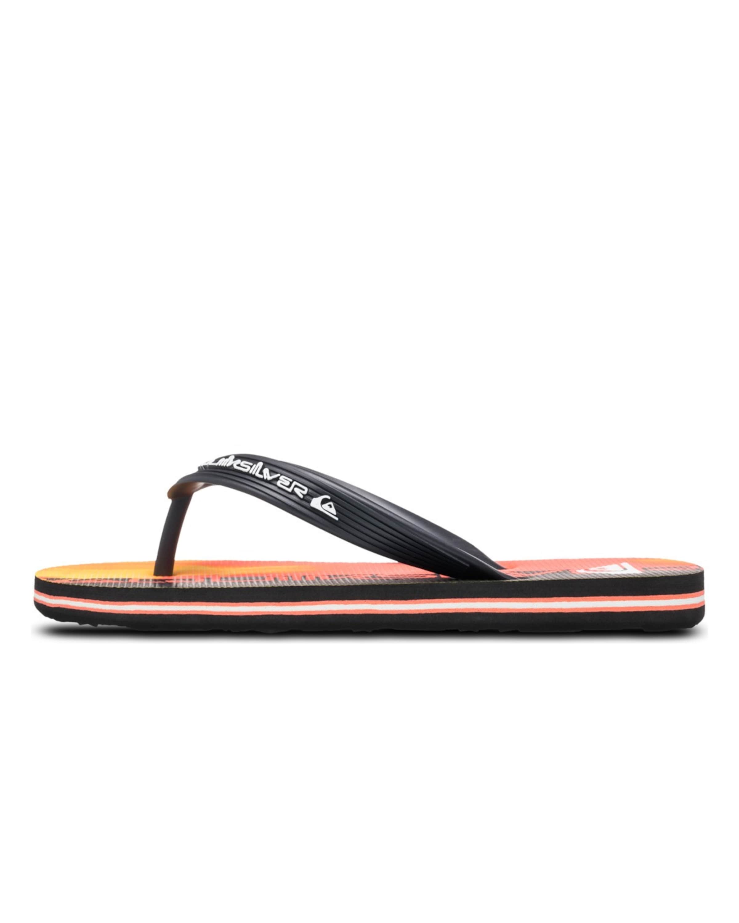 QUIKSILVER Open schoenen 'Molokai Art 25' in Zwart: voorkant