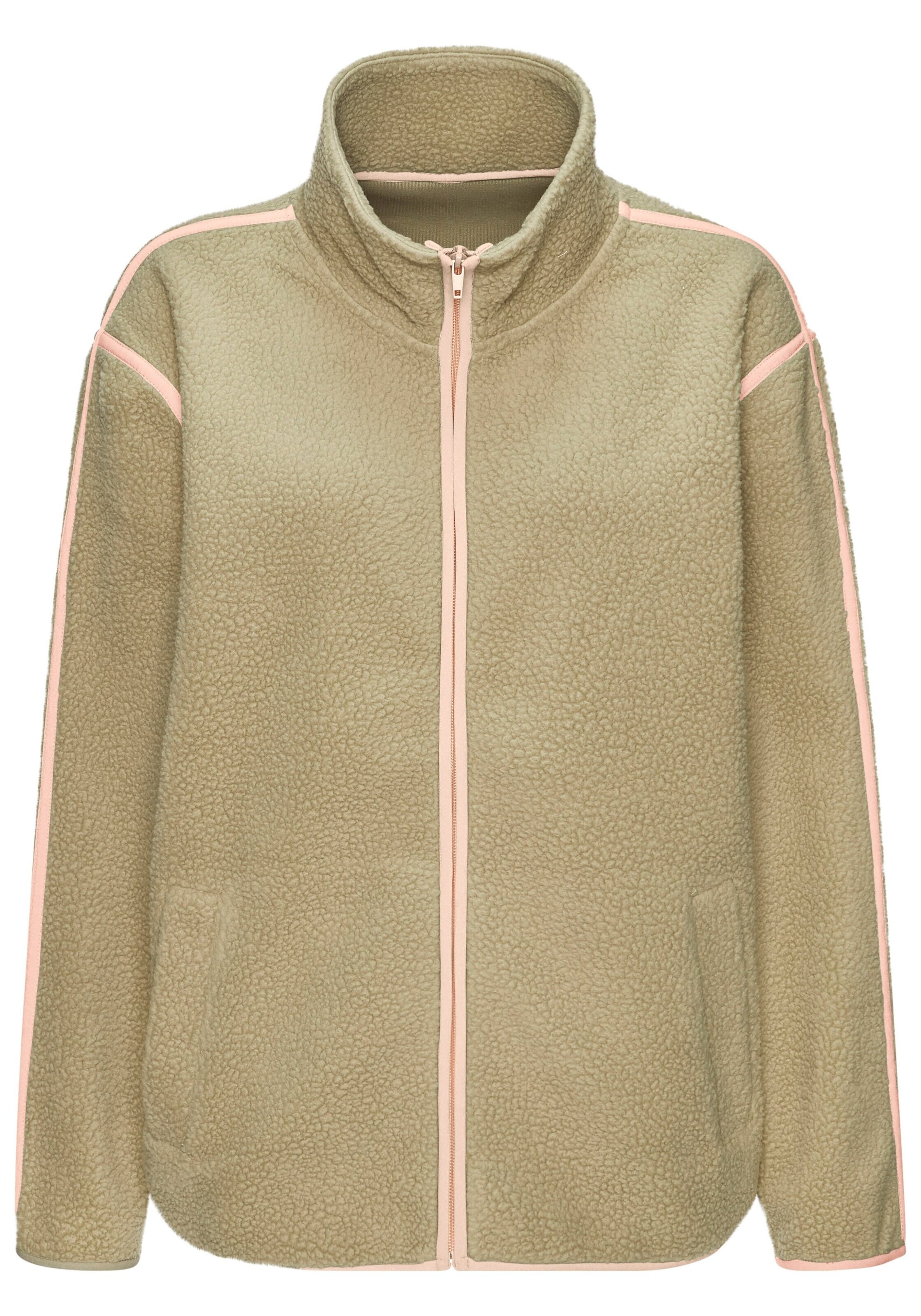 Veste en polaire BUFFALO en vert : devant