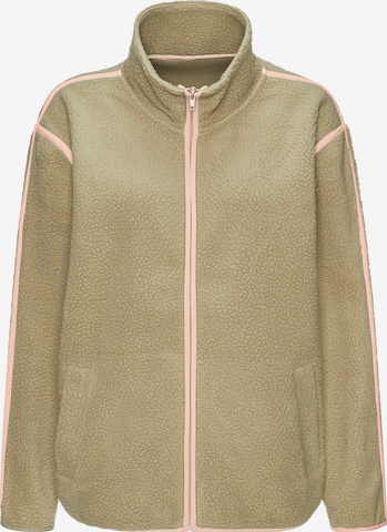 Veste en polaire BUFFALO en vert : devant
