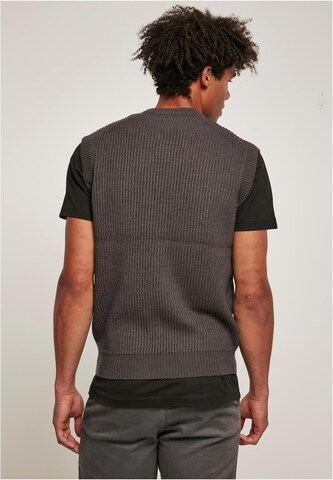 Urban Classics Regular fit Sweater Vest in Grey