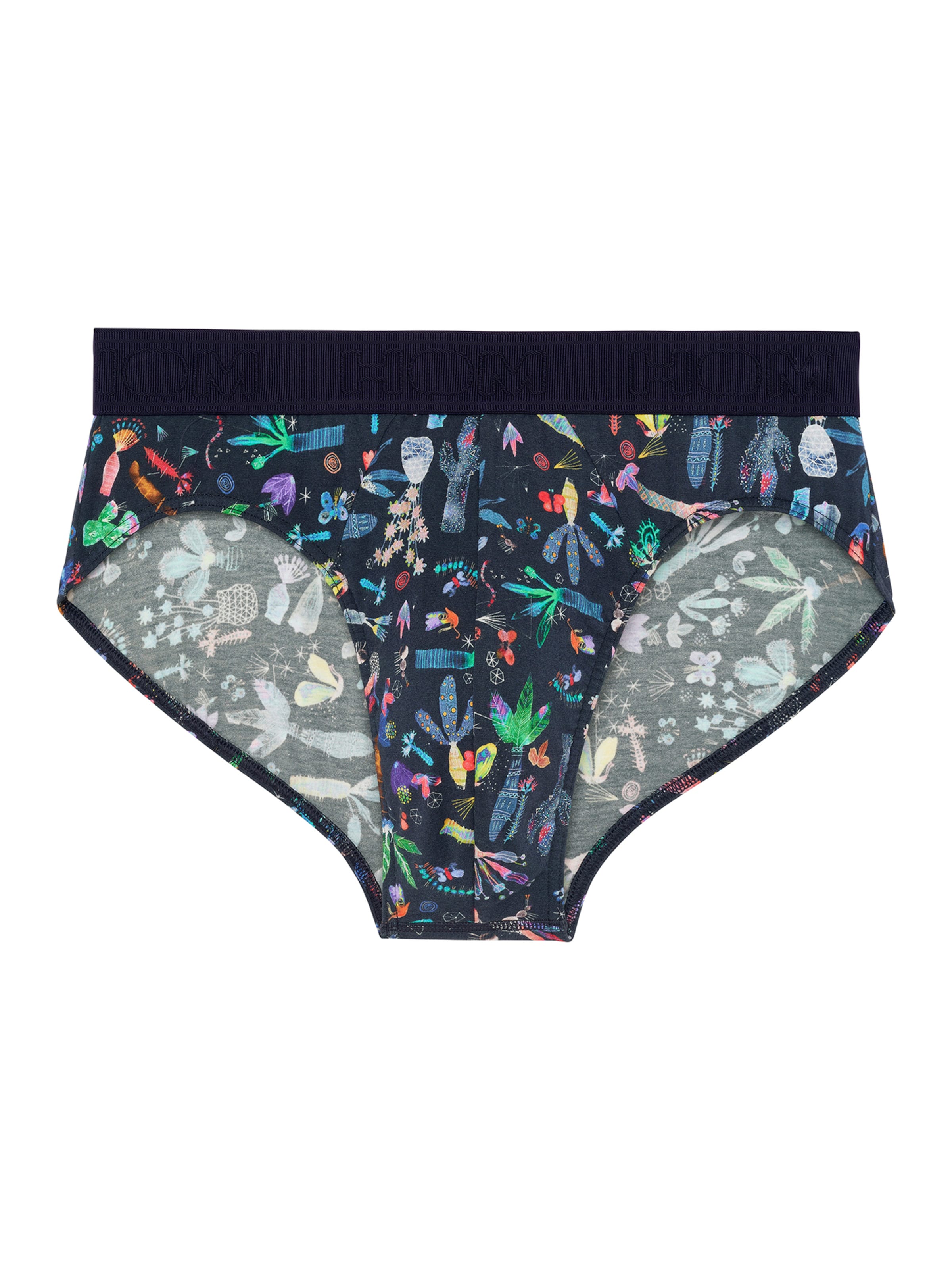 HOM Slip ' Cactée ' in Gemengde kleuren: voorkant