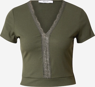 ABOUT YOU Shirt 'Emely' in Green: front