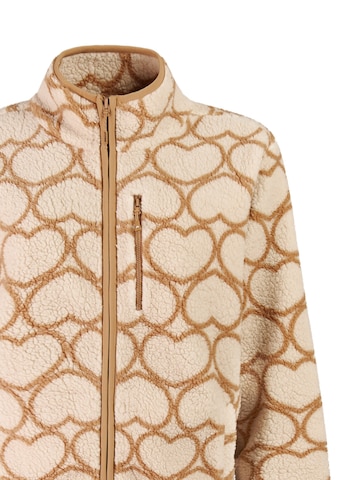 PROTEST Fleece jas 'PRTWiba' in Wit