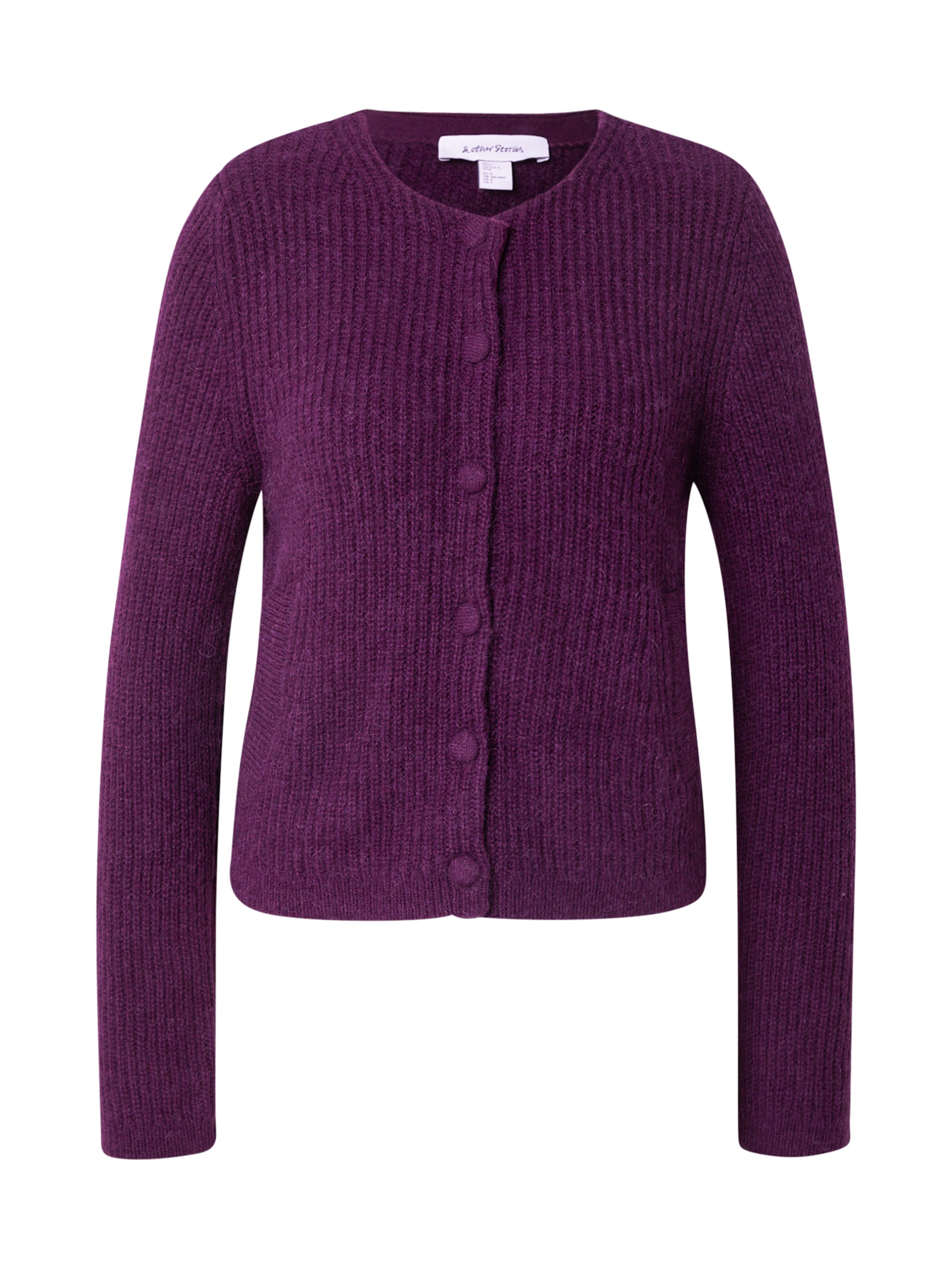 & Other Stories Neuletakki värissä lila: etupuoli