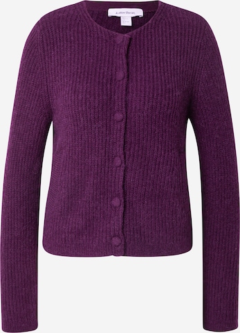 & Other Stories Плетена жилетка в лилав: отпред