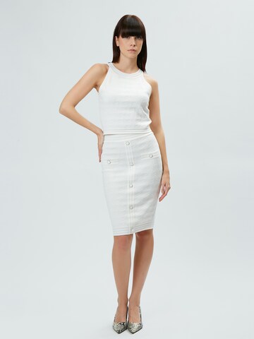 Tops en tricot Influencer en blanc