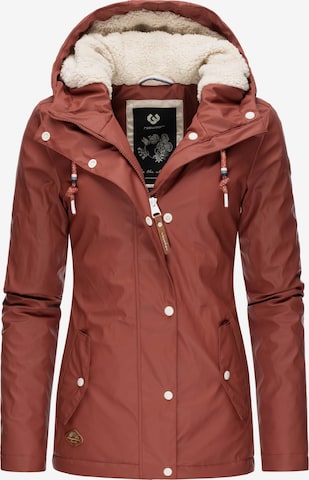 Ragwear Performance Jacket 'Marge II' in Red: front