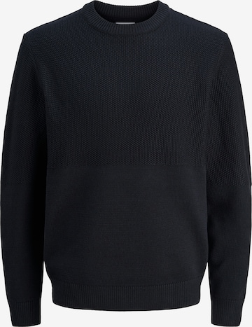Pull-over 'JJCARL' JACK & JONES en bleu : devant