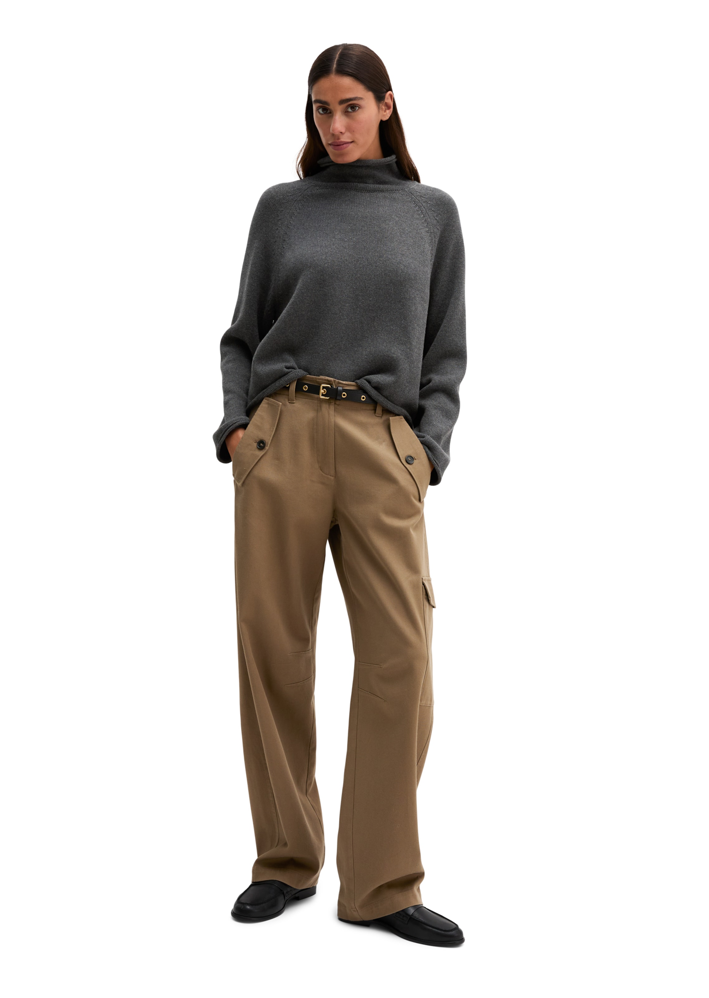 Marc O'Polo Pullover in Grau: Vorderseite