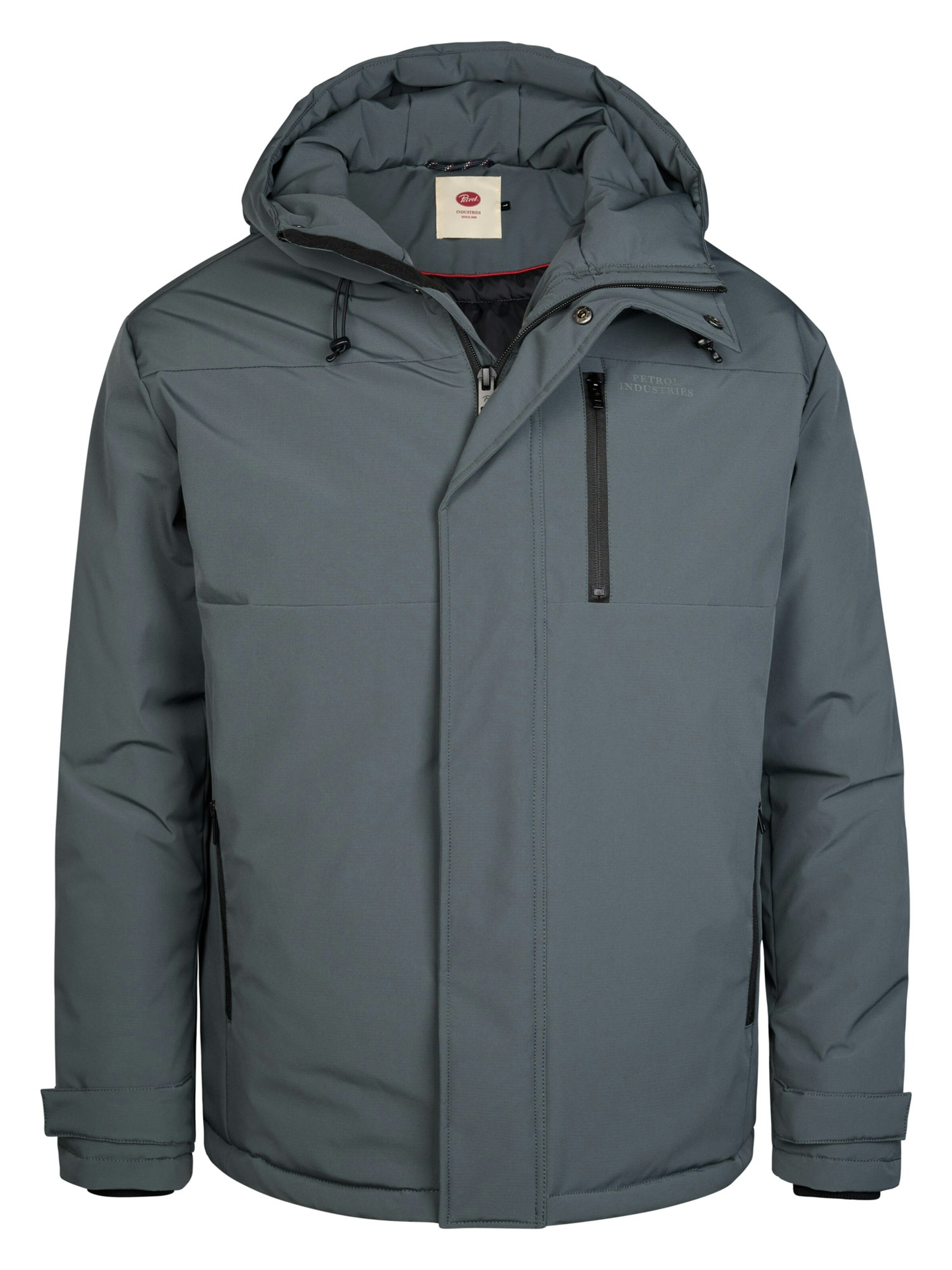 Petrol Industries Winter jacket in Green: front