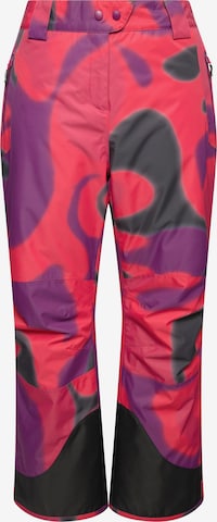 Regular Pantalon fonctionnel Ulla Popken en mélange de couleurs : devant