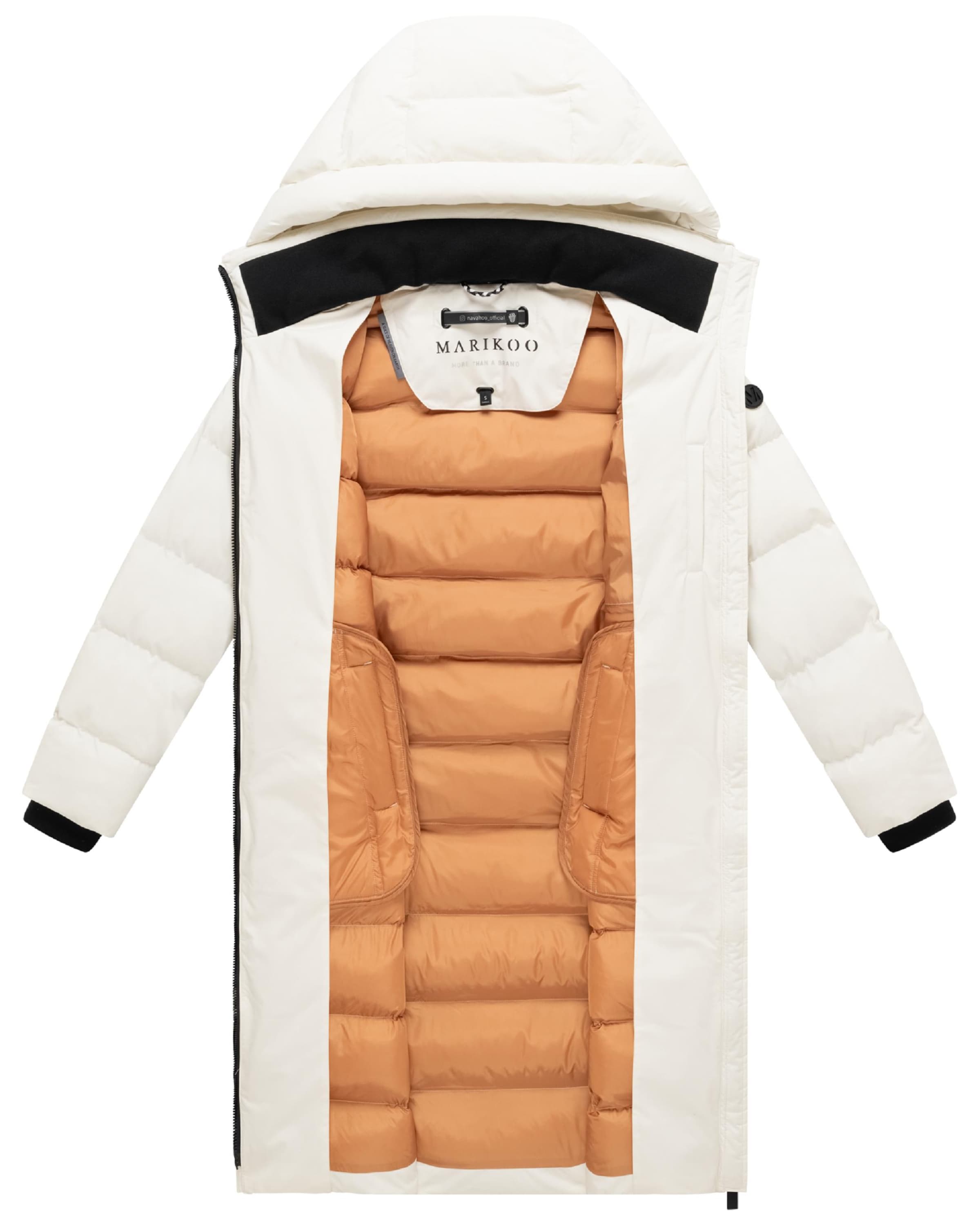 MARIKOO Raincoat 'Harukaa 16' in White