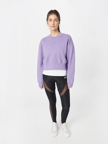 ADIDAS ORIGINALS Sweatshirt 'Adicolor Essentials' in Lila