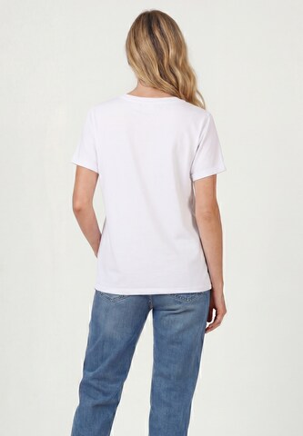 T-shirt usha BLUE LABEL en blanc