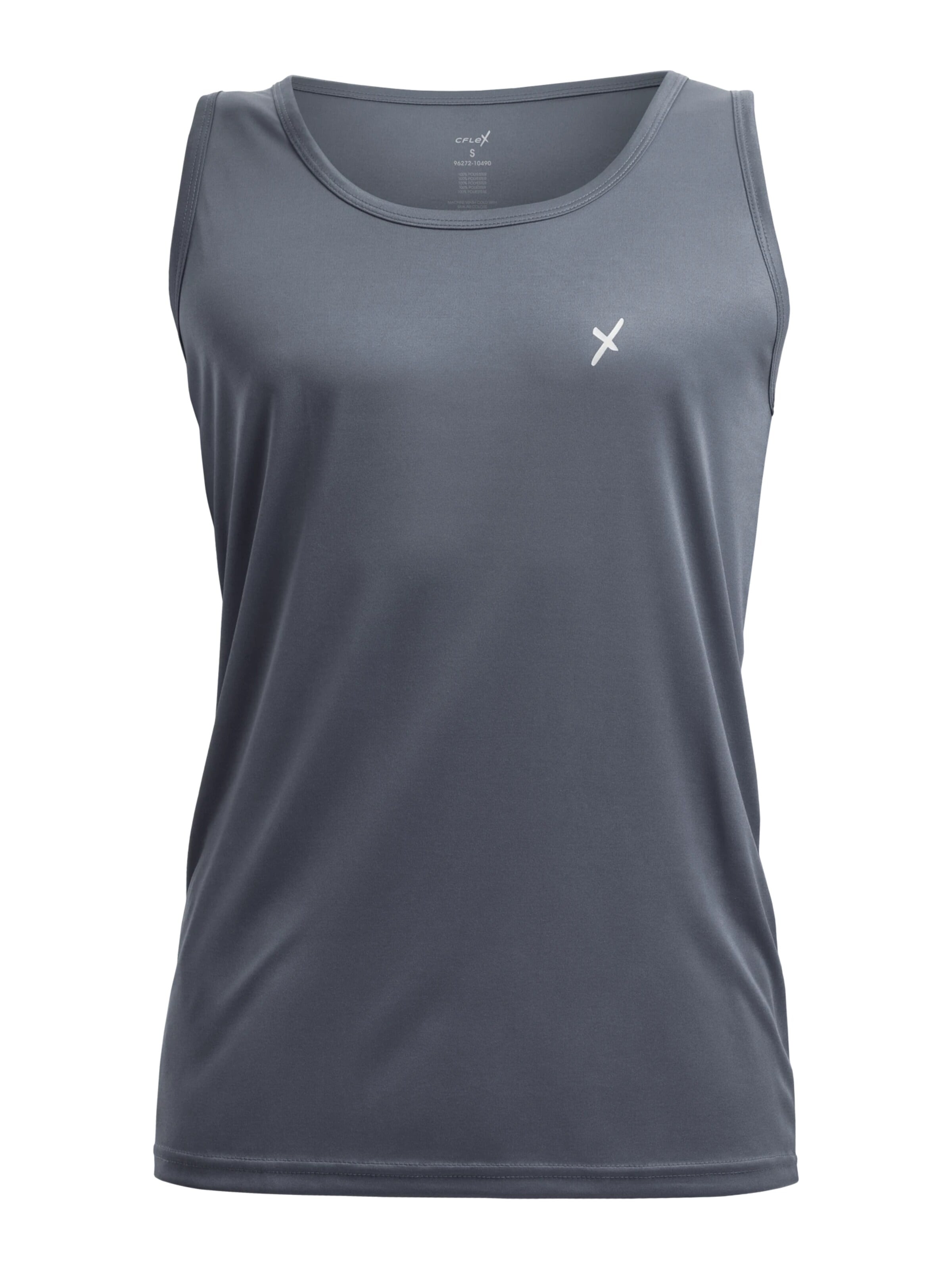 cflex Funktionsshirt 'Sportswear Collection'‌‌‌‌‌ in S in grau, Produktansicht